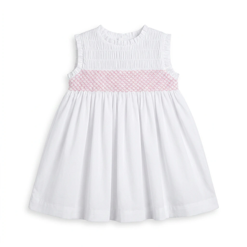 Sardon Vestido Nido Abeja